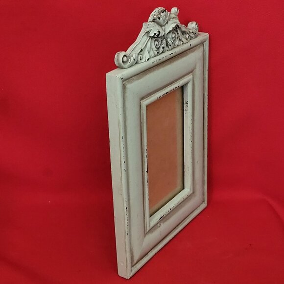 Vintage Pastel Green Picture Photo Frame Hanging Wall Table Top Decor - Picture 11 of 12
